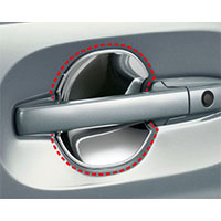 Door handle protection